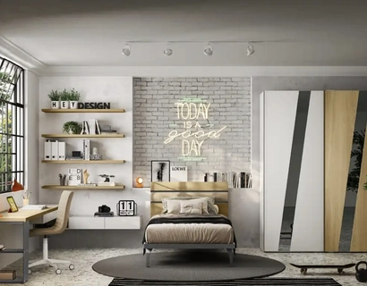 Cameretta componibile Y119 di Moretti Compact Camerette