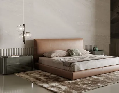 Comodino Arragan in laccato lucido di Bonaldo