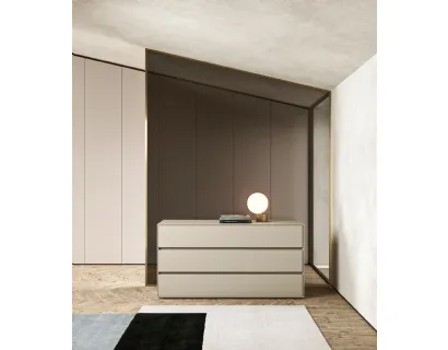 Comò Box  in laccato opaco di Presotto