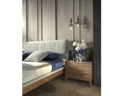 Comodino Leonardo L123N di Arte Brotto