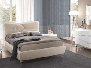 Letto in ecopelle Dolly di Adriatica