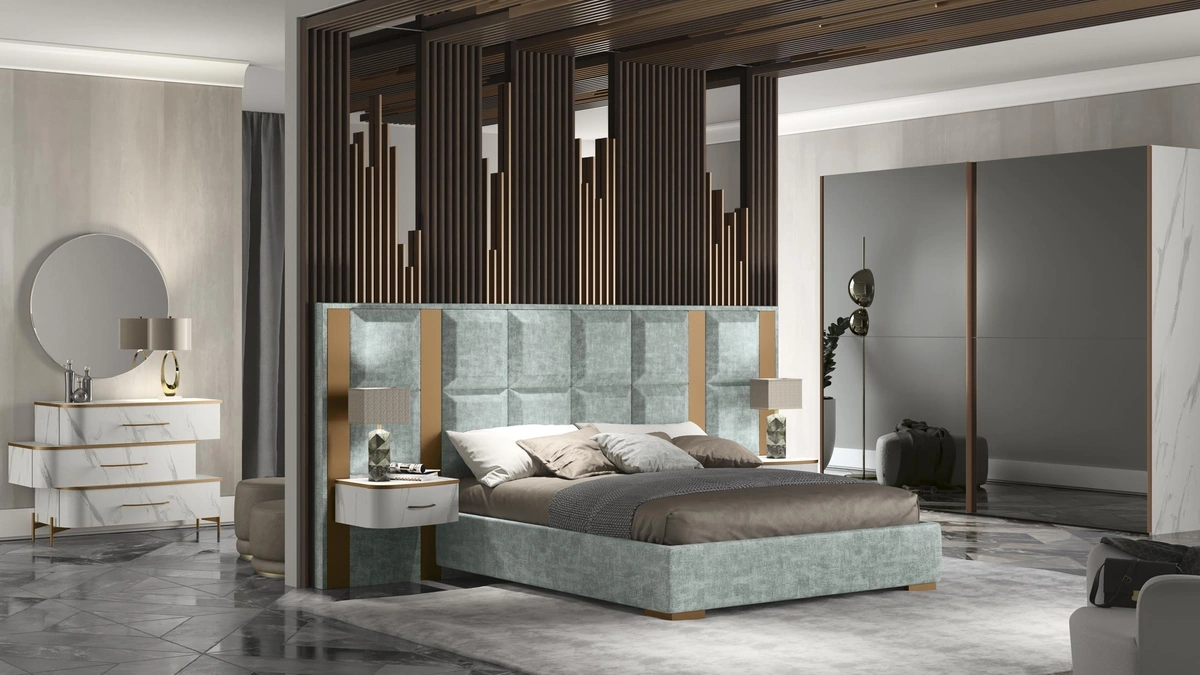 Letto di design Meraviglia di Adriatica