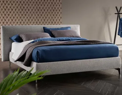 Letto Soul Miage in tessuto imbottito di Altrenotti