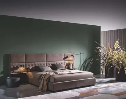 Letto matrimoniale Boiserie Marlene di Twils