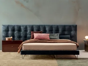 Letto Boiserie Oscar Capitonnè di Twils