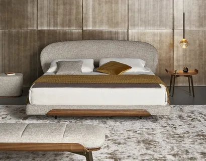 Letto con testiera Olos Bed di Bonaldo