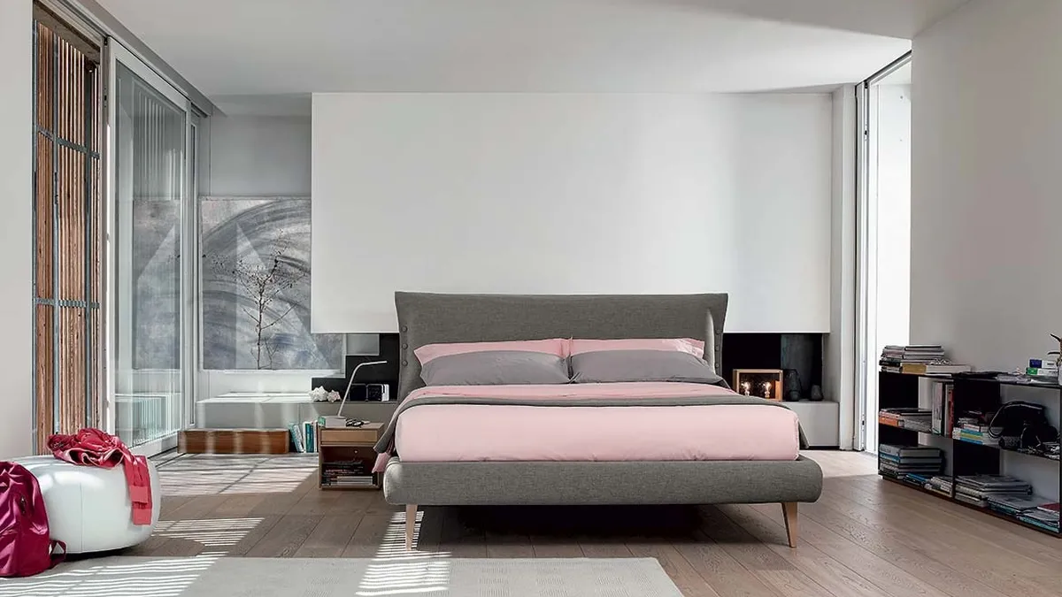 Letto Grant con secret box di Bontempi Letti Design