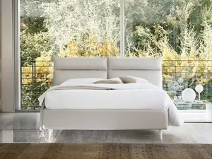 Letto con contenitore Cefalù di Noctis