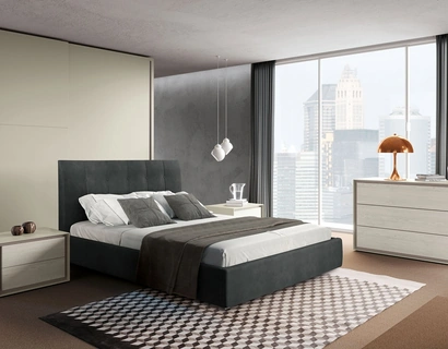 Letto Cristiana con box contenitore di Adriatica