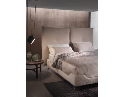 Letto in tessuto con testiera Designer Lift di Altrenotti