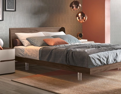 Letto con testiera Desmo di Adriatica