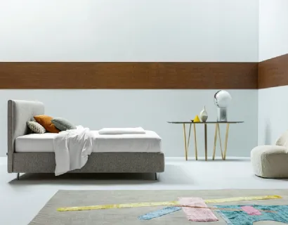 Letto matrimoniale con testiera Dread di Twils