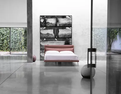 Letto imbottito Eddie di Noctis