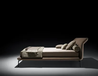 Letto in tessuto imbottito Elle di Twils