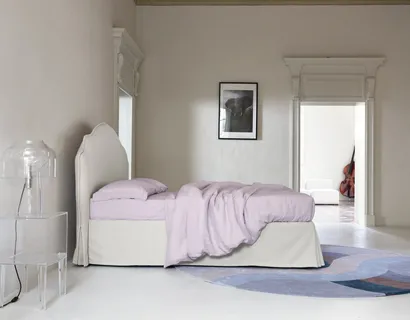 Letto con testiera Fiordaliso di Noctis