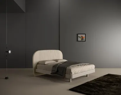 Letto in pelle Hermes di Fazzini