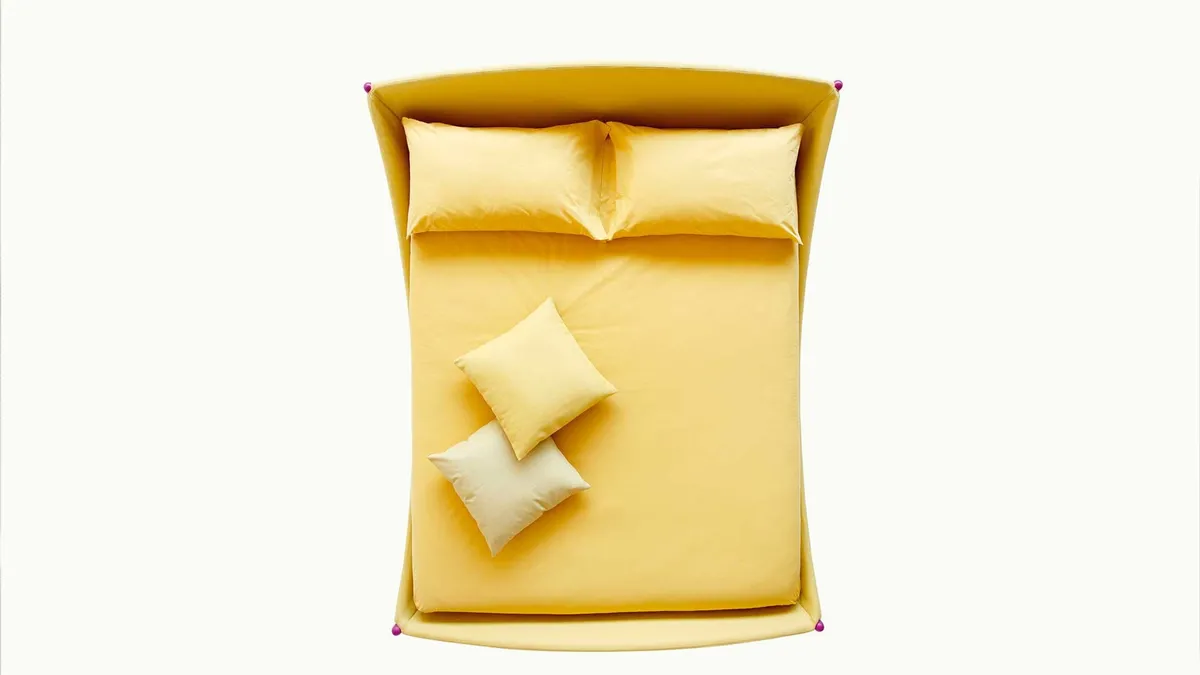 Letto in tessuto Lullaby Modern di Noctis