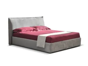 Letto in tessuto con testiera Marie di Nicoletti Home