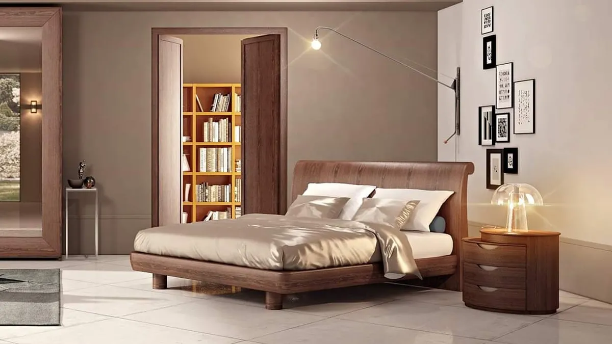 Letto in legno Marilyn di Fazzini