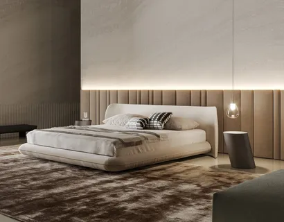 Letto di design Nubo di Bonaldo