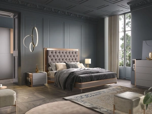 Letto imbottito Pasitea di Adriatica