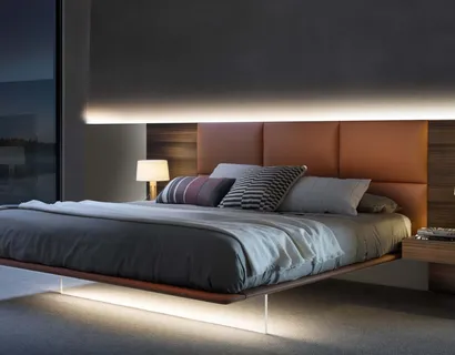 Letto con boiserie Dama di Presotto