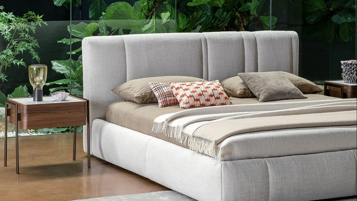 Letto con box contenitore Rigoletto di Bonaldo