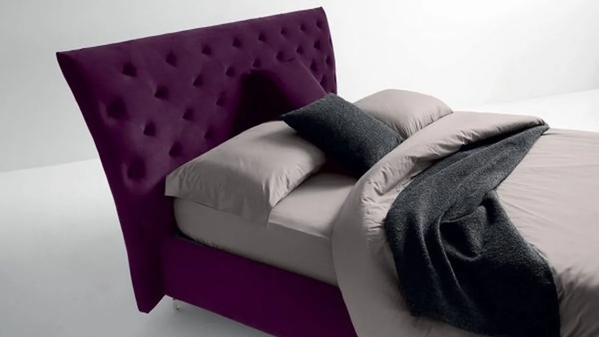 Letto singolo con box contenitore Duke di Bontempi Letti Design