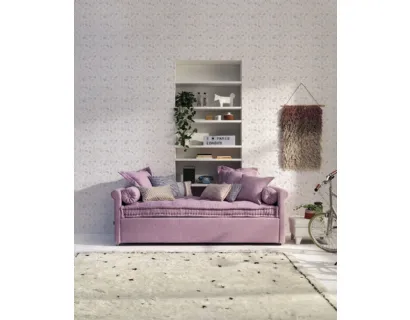 Daybed singolo Camelia Mod 31 con letto estraibile di Twils