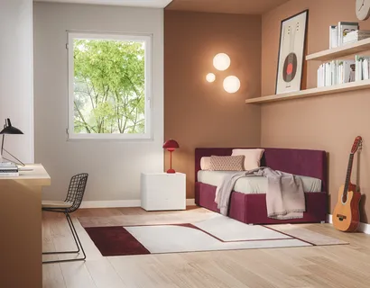 Daybed singolo con letto estraibile Maya di Twils