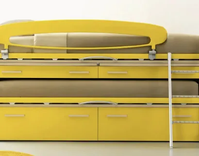 Letto salvaspazio SC307 di Moretti Compact