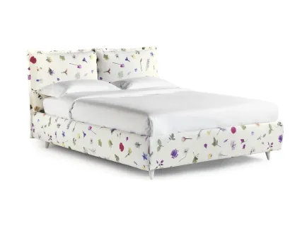 Letto in tessuto a fiori con contenitore So Wild di Noctis