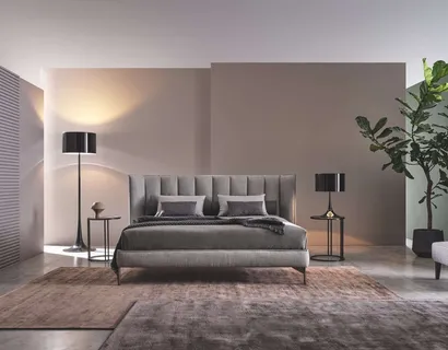 Letto matrimoniale con testiera Opéra di Twils