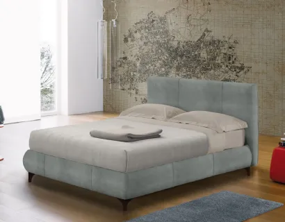 Letto in tessuto imbottito Urban Maxter Due di Altrenotti