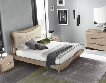 Letto Wind imbottito di Adriatica