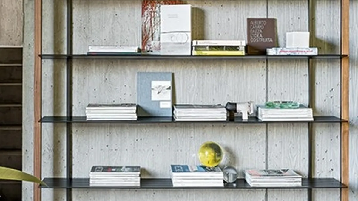 Libreria a muro Alix di Bonaldo