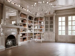 Libreria Boiserie Bastia Heritage di Arte Brotto