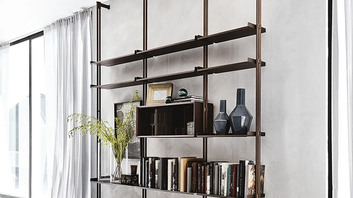 Libreria a muro Freeway di Cattelan Italia