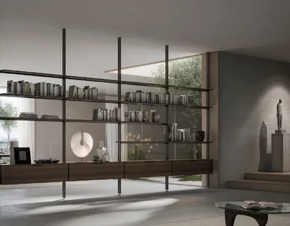 Libreria Karin a soffitto di Doal