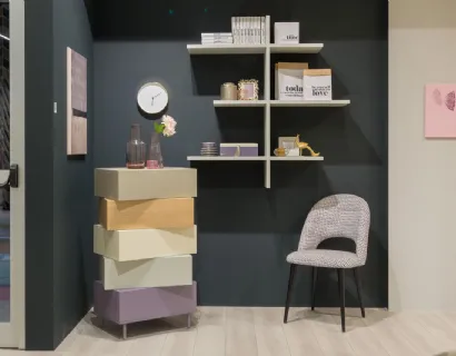 Libreria in laccato MC037 Moretti Compact