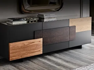 Madia di design in legno Torino di Cattelan Italia