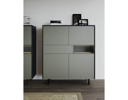 Madia Lug Alta in laccato opaco di Fimar