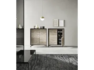 Madia Alta Neck in legno di Presotto