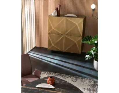 Madia Cubric Alta finitura Ottone di Riflessi