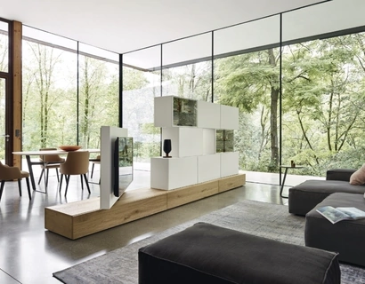 Mobile Porta Tv Tv Units Roto Lampo di Sangiacomo