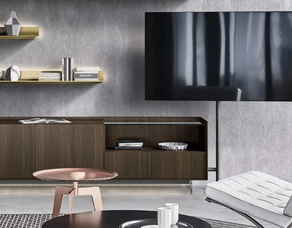 Mobile Porta Tv in Rovere Tv Video di Sangiacomo