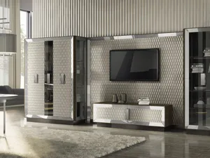 Parete Attrezzata Astra Ecopelle di Adriatica