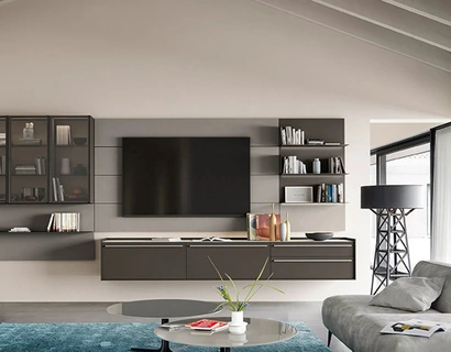 Parete Attrezzata Cabaret One 02 di Sangiacomo