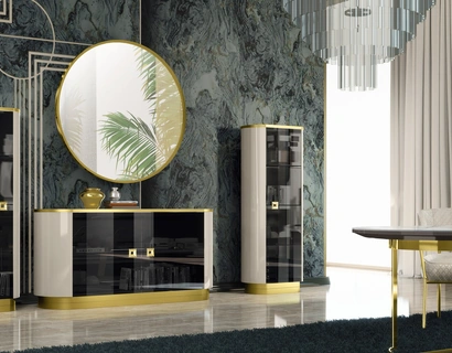 Parete Attrezzata Duse Laccato di Adriatica