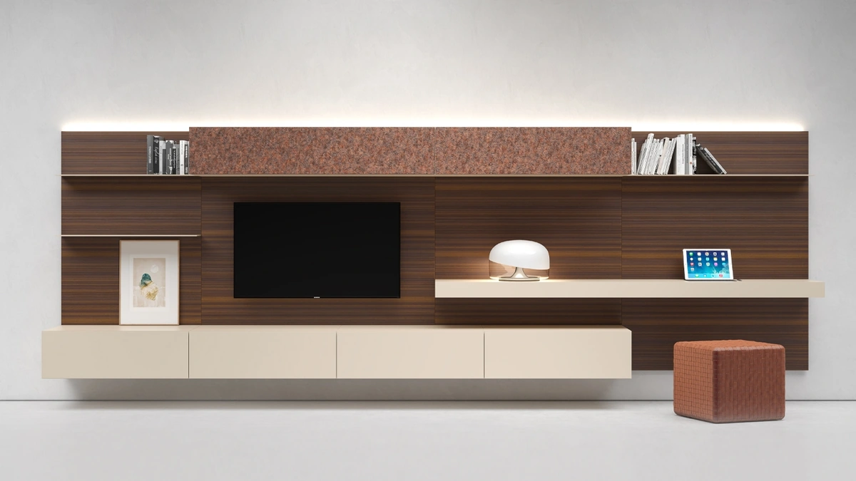 Parete Attrezzata I-ModulART G di Presotto